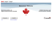 Tablet Screenshot of ont-sat-ths.tpsgc-pwgsc.gc.ca